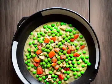 Delicious Creamed Peas