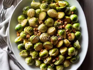 Delicious Creamy Cheesy Brussels Sprouts