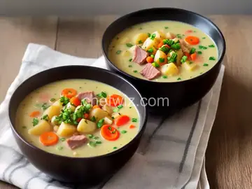 Delicious Ham and Potato Soup