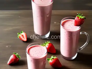Delicious, Healthy Strawberry Shake