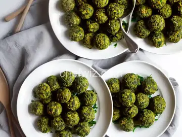 Delicious Herbed Spinach and Kale Balls