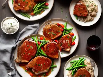 Delicious Tangy Pork Chops