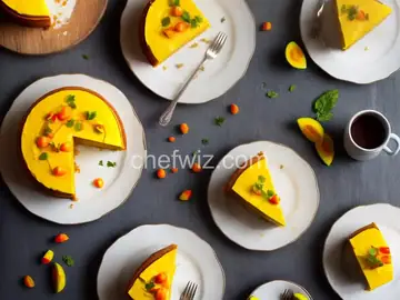 Delightfully Exotic Mango Cake