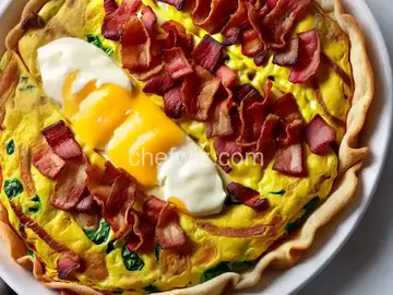 Deluxe Bacon Onion Omelet