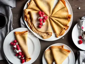 Dessert Crepes