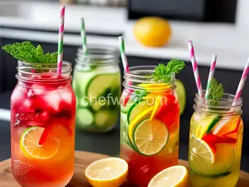 Detox water for flat tummy