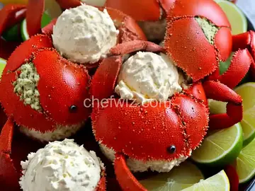 Devil Crab Cream Cheese Ball