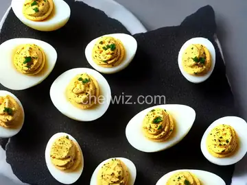 Deviled Eggs with Caviar