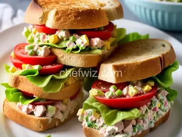 Deviled Ham Salad Sandwich Recipe