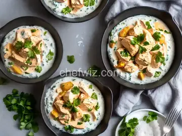 Digaag Qumbe (Yogurt-Coconut Chicken)