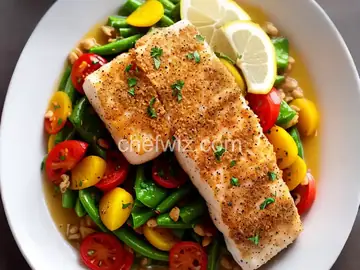 Dijon Crusted Halibut