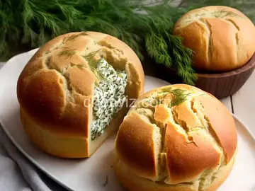 Dill Dip in a Bread Bowl