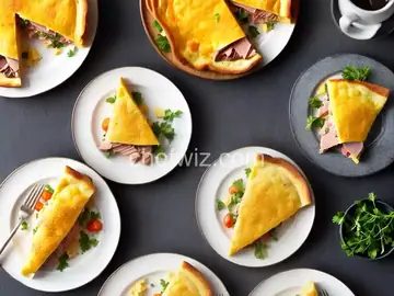 Diner-Style Ham and Cheese Omelette for Two Recipe