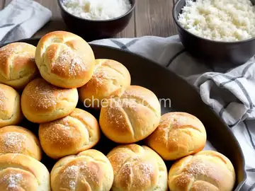 Dinner Rolls Made With Healthy Coconut Oil