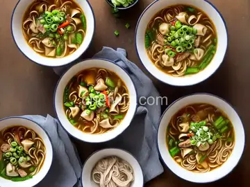 Dinner Tonight: Dumpling Noodle Soup Recipe