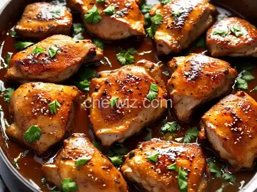 Dirty P's Garlic-Ginger Chicken Thighs