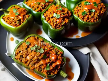 Di's Stuffed Green Peppers