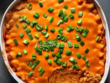 Disappearing Buffalo Chicken Dip