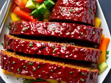 Doggy Meatloaf with Vegetables