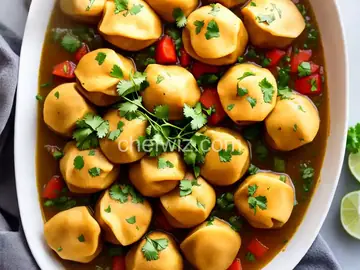 Dominican style dumplings