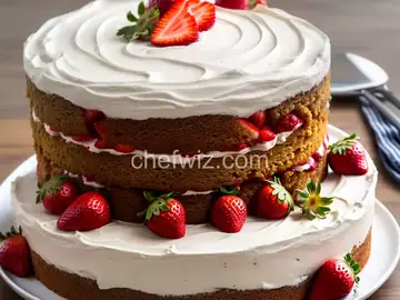 Dos Leches Strawberry Cake