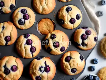 Double Blueberry Muffins
