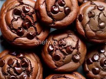 Double Chocolate Chip Muffins