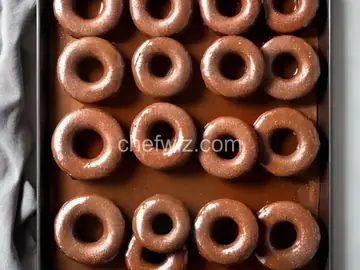 Double-Chocolate Glazed Doughnuts