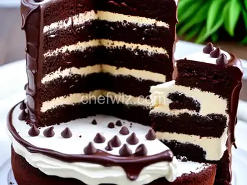 Double Chocolate Layer Cake