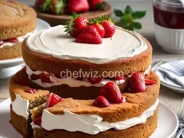 Double-Strawberry Cake Recipe