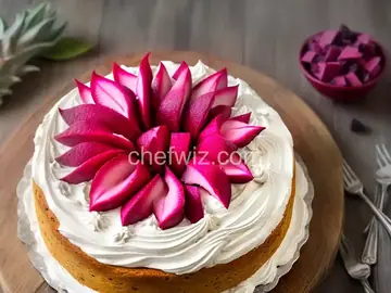 Dragon Fruit Cake