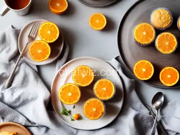 Dreamy Orange Cupcakes