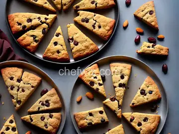Dried Cherry Almond Scones