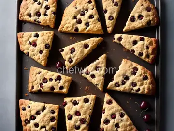 Dried Cherry Scones