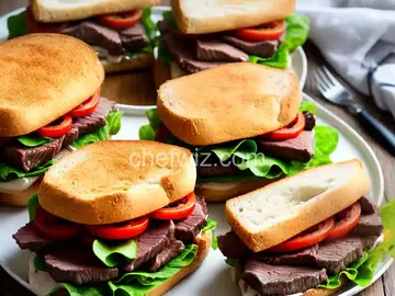 Drip Beef Sandwiches