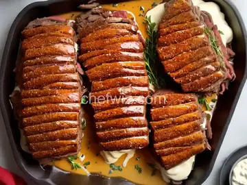 Dripping Roast Beef Sandwiches with Melted Provolone