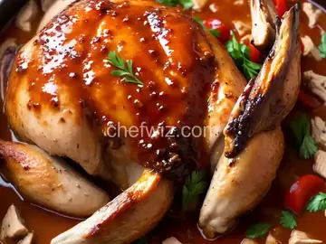 Drunken Chicken ...heavy on the sauce!