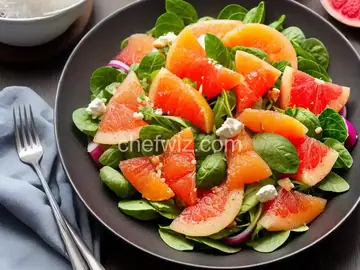 Drunken Grapefruit Salad
