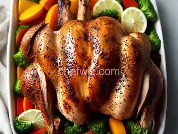Dry Brined Roasted Chicken