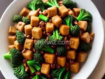 Dry-Fried Chow Fun with Chinese Broccoli Recipe