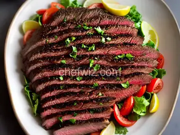 Dry Rubbed Flank Steak