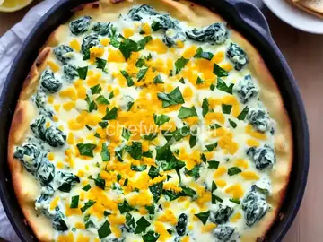 Dump Spinach and Artichoke Dip from Frozen