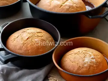 Dutch Oven Caraway Rye Bread