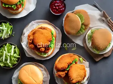 EZ Fried Chicken Sandwich