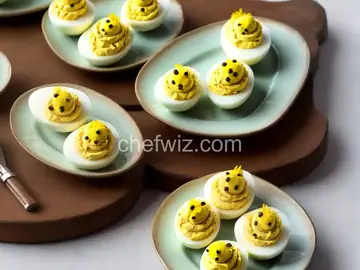 Easter Chick Deviled Eggs