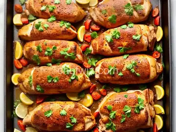 Easter Dinner on Two Sheet Pans