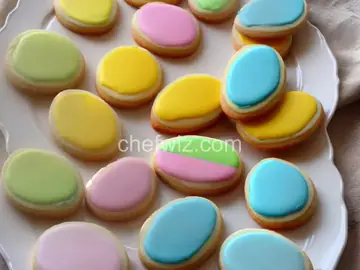 Easter Egg Sugar Cookies