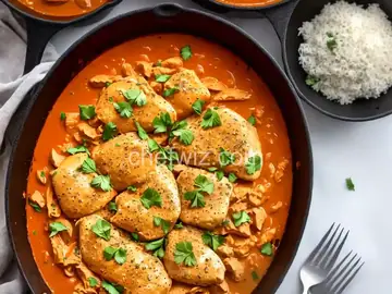 Easy 4-Ingredient Chicken Paprikash Recipe