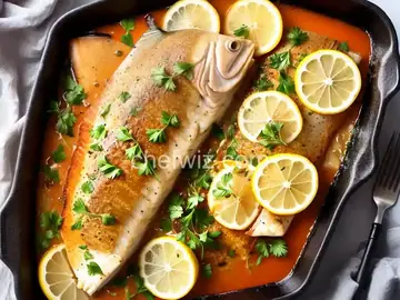 Easy Baked Fish with Lemon