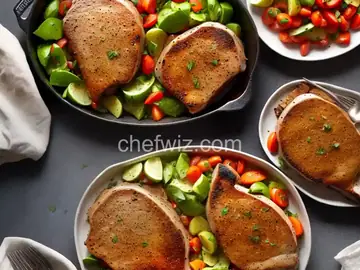 Easy Baked Pork Chops Marinated in Italian Dressing